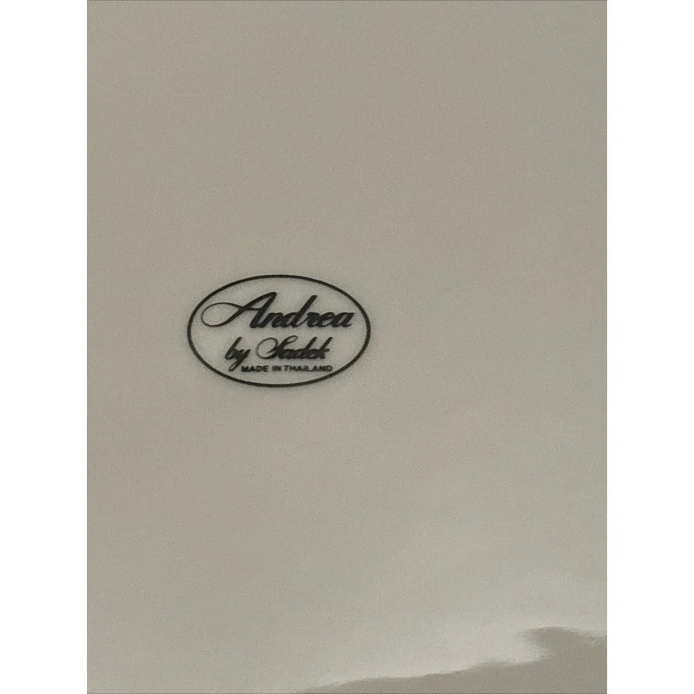 Vintage Andrea By Sadek Cake Plate And Server Floral, Grapes, Leaves‎